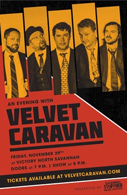 Velvet Caravan to play Victory North the night after Thanksgiving