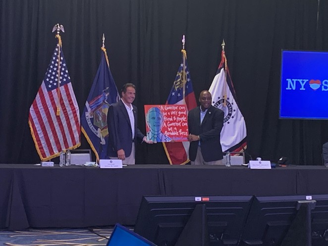 'We all have to come together': N.Y. Gov. Cuomo, Savannah Mayor Johnson announce partnership in COVID-19 relief