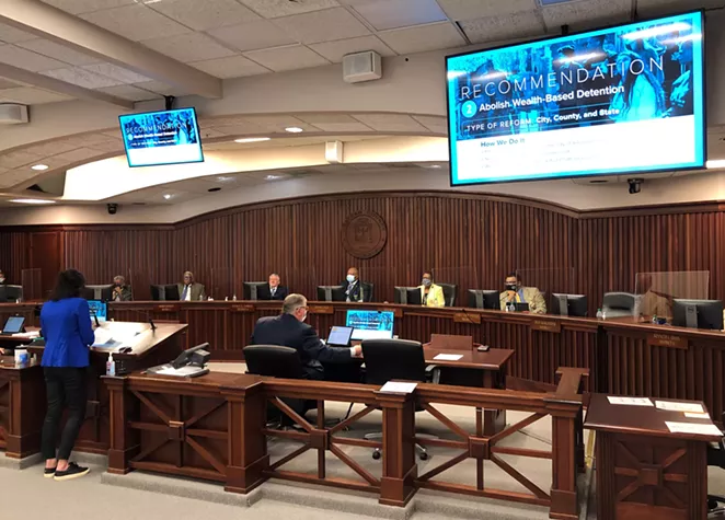 Deep Center presents newest policy briefing to Chatham County Commission