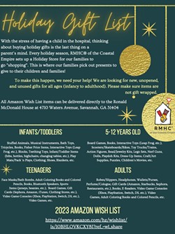 THE SEASON OF GIVING: How to support the Ronald McDonald House Charities of the Coastal Empire this holiday season and beyond (2)