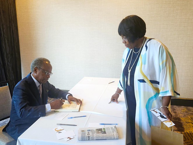 Michael Thurmond holds book signing for "James Oglethorpe, Father of Georgia"