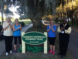 New Daffin Park trail named for the late Robert Espinoza
