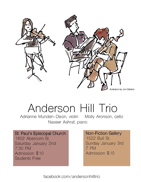 Anderson Hill Trio: Home for the Holidays