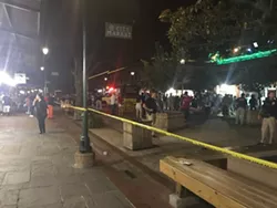 Soldier shot in altercation in City Market (2)