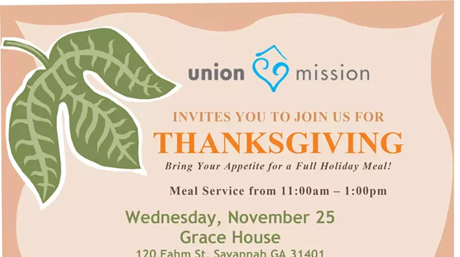 Image: Union Mission to serve 300 Thanksgiving meals