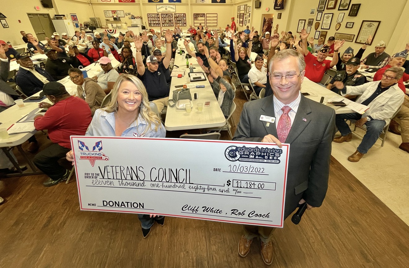 Veteran Carriers Presents $11,184 Check to Veterans Council of Chatham County