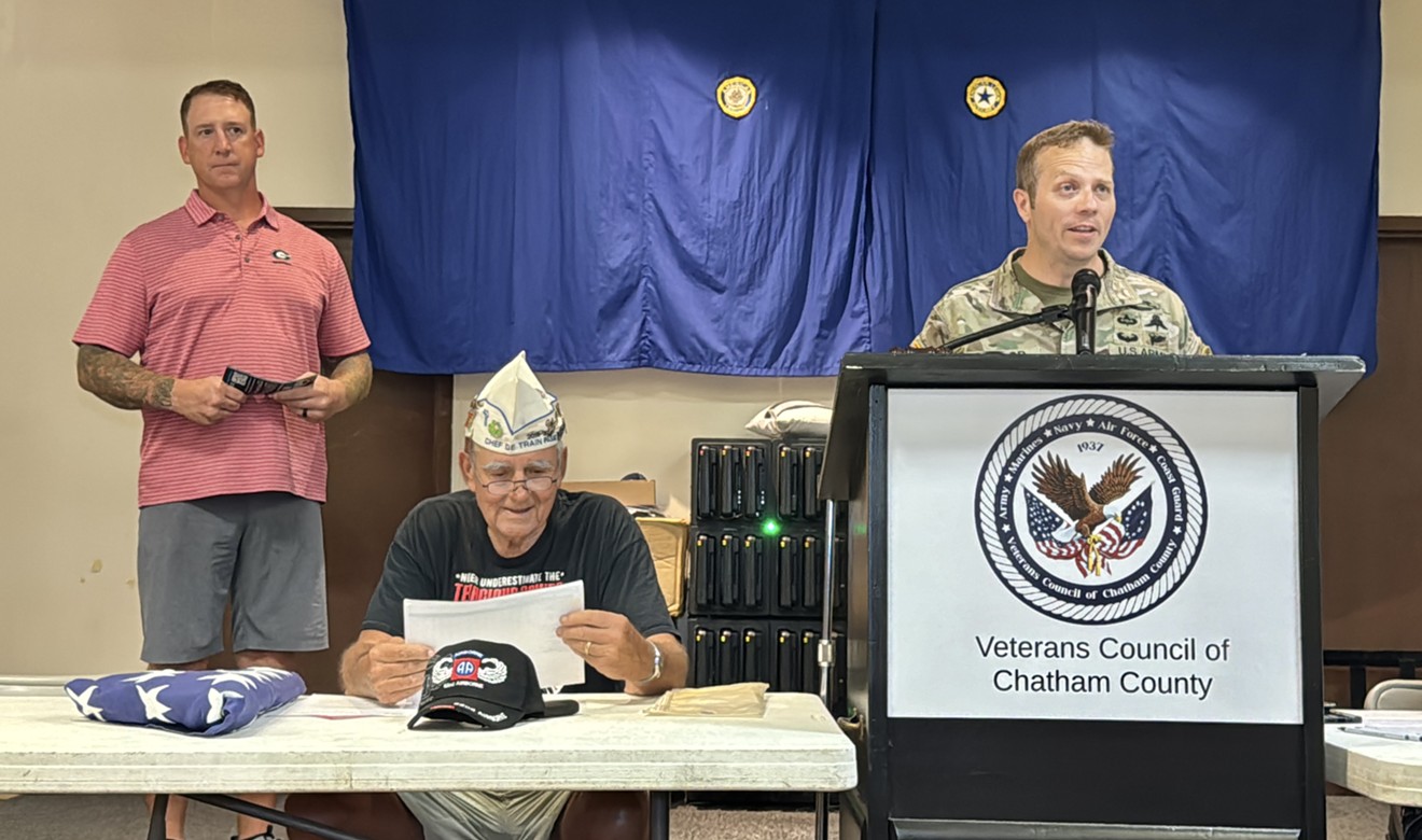 Veterans Council of Chatham County August Meeting