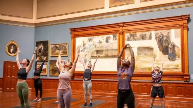 Image: Yoga at Telfair presented by Savannah Power Yoga